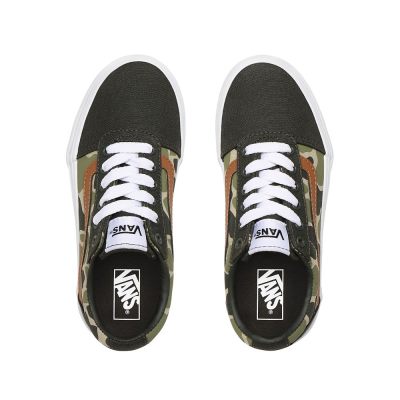 Vans Frog Camo Ward - Çocuk Spor Ayakkabı (Beyaz)